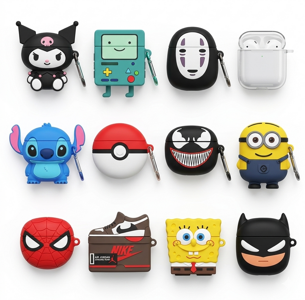Forro Airpods Pro 2 Personajes (PACK DE 6)